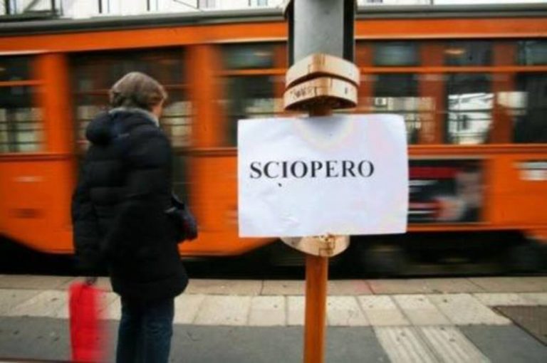 Sciopero Milano