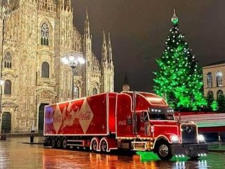 Camion Coca Cola 2021, Milano
