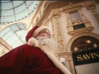 Babbo Natale in Galleria a Milano
