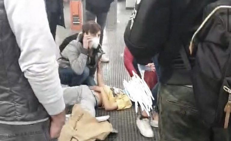 Famagosta, 12enne precipita nella fermata del metrò: non è grave