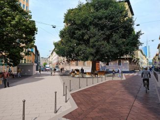 Brera, largo Treves diventa pedonale: come sarà la nuova piazza