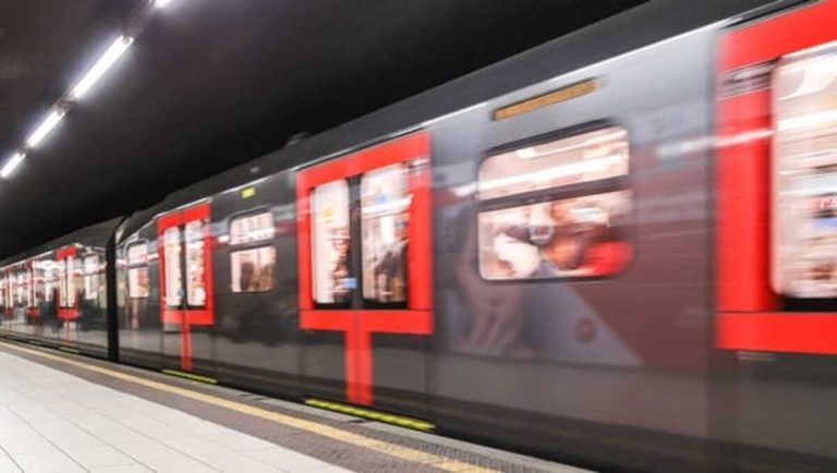 Circolazione temporaneamente sospesa sulla metro rossa: chiusa parte della linea M1