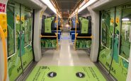 Metropolitana, un treno della lilla racconta i quartieri di Milano