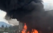 Incendio al campus studi di via Ampere: cos'è successo