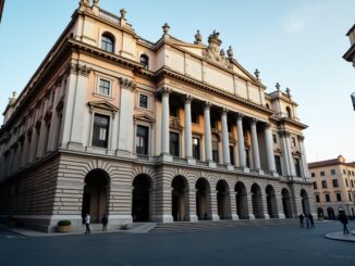 Immagine dell'apertura della stagione alla Scala di Milano