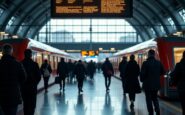 Controllo di sicurezza su treno a Milano