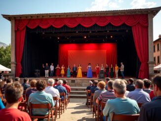 Immagine del primo festival del teatro amatoriale a Nova Milanese