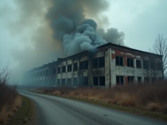 Incendio in un capannone abbandonato a Seggiano