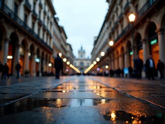 Fiamme e panico a Milano in corso Vittorio Emanuele