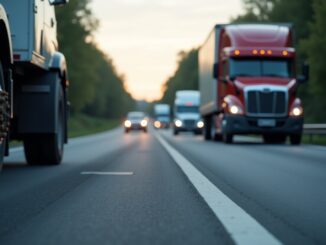 Due camion coinvolti in un incidente sull'autostrada A4