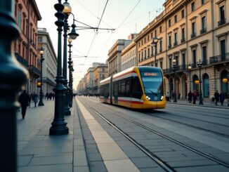 Incidente a Milano in piazzale Brescia con tram bloccato