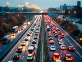 Incidente stradale sulla Tangenziale Est di Milano con traffico intenso