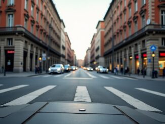 Incidente stradale a Milano con un 71enne coinvolto