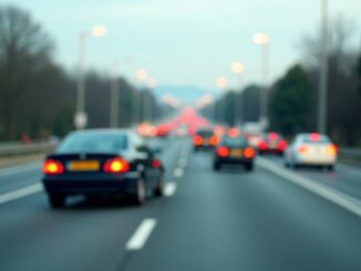 Incidente sulla tangenziale ovest di Milano con traffico bloccato