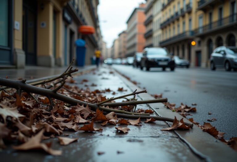 Maltempo a Milano: Vento e Danni ai Vigili del Fuoco