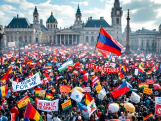 Manifestazione a Milano per la lotta contro la violenza