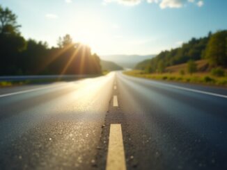 Militare alla guida contromano in autostrada