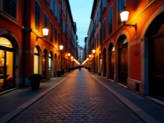 Immagine di un uomo con ferite da taglio a Milano