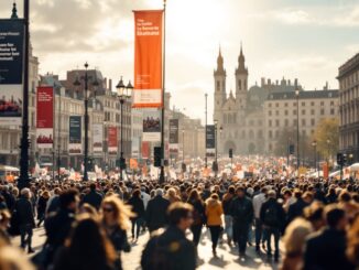 Manifestazione del Blocco Studentesco a Milano con tensioni