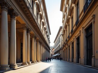 Manifestazione dei lavoratori dei musei a Milano