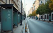 Manifestazione per lo sciopero dei trasporti pubblici