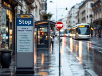 Manifestazione a Milano per lo sciopero generale del 29 novembre