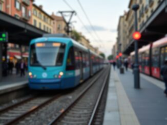 Manifestazione per sciopero mezzi pubblici a Milano