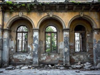 Intervento di sgombero di un edificio abbandonato a Milano