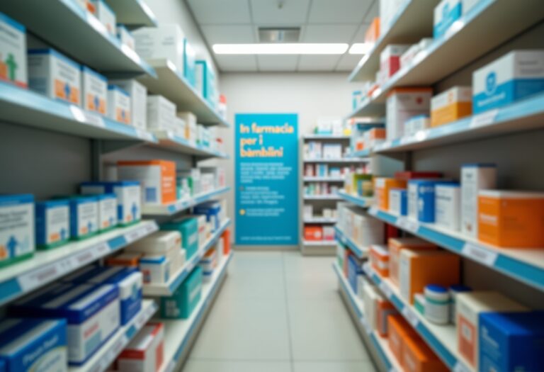 Solidarietà in farmacia per la salute dei bambini