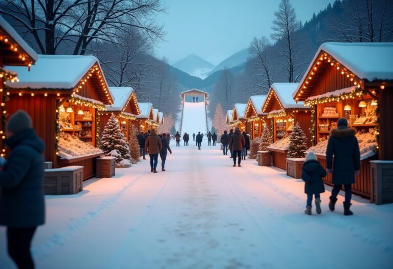 Swiss Winter Village a Milano: Magia Invernale