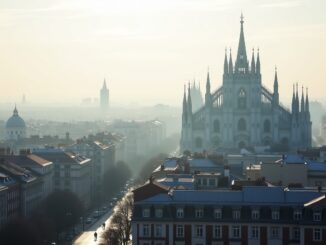 Previsioni meteo Milano con temperature in calo