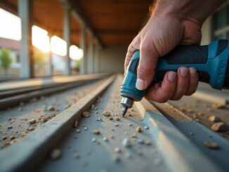 Immagine di un cantiere dopo un incidente mortale