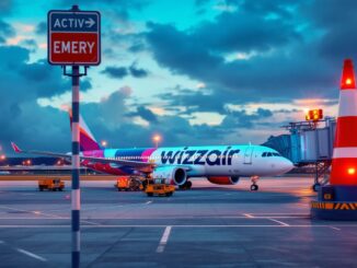 Emergenza medica su volo Wizzair a Fiumicino