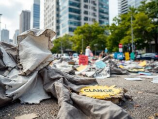 Attivisti manifestano per il cambiamento climatico