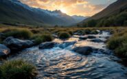 Auto nel torrente Muzza durante una disavventura romantica