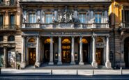 Immagine del Piccolo Teatro di Milano durante lo sciopero generale