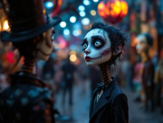 Un'immagine evocativa del mondo di Tim Burton