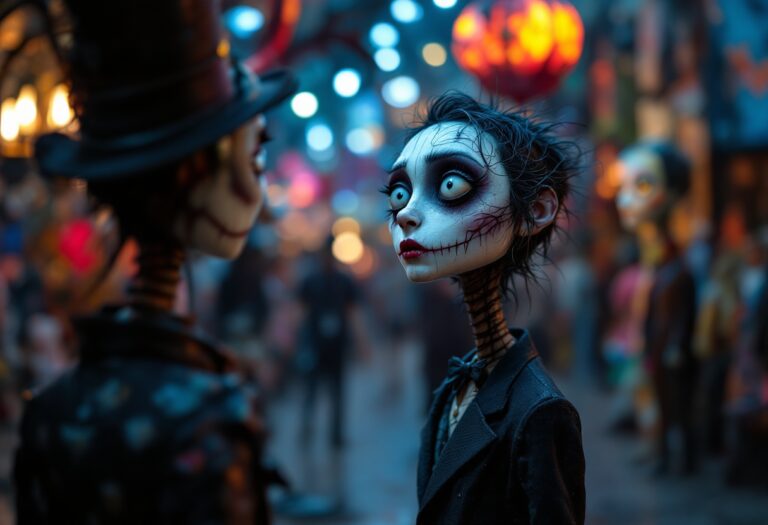 Un'immagine evocativa del mondo di Tim Burton