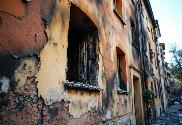 Incendio appartamento Milano: danni limitati