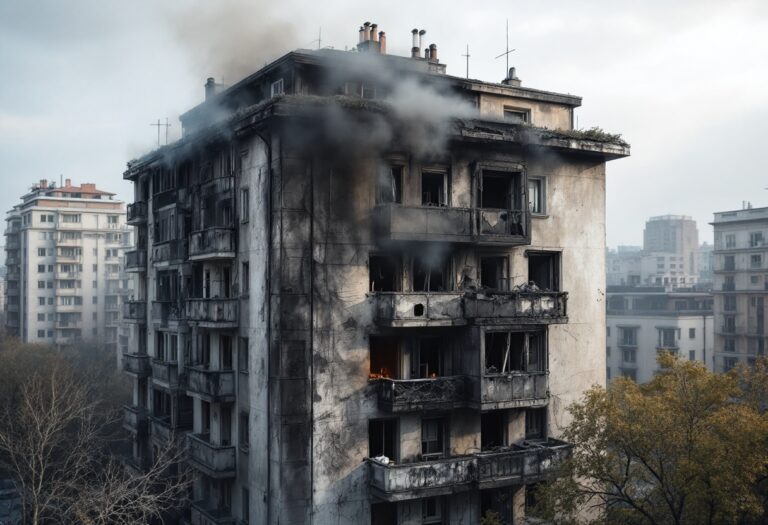 Incendio via Baldinucci Milano: nessun ferito