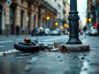 Uomo in prognosi riservata dopo incidente in moto a Milano