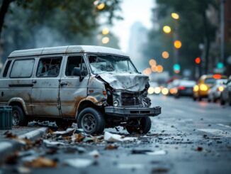 Incidente stradale a Canegrate con veicoli danneggiati