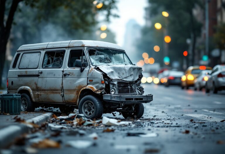 Incidente stradale a Canegrate con cinque feriti