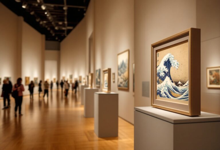 Mostra Hokusai Palazzo Blu Pisa