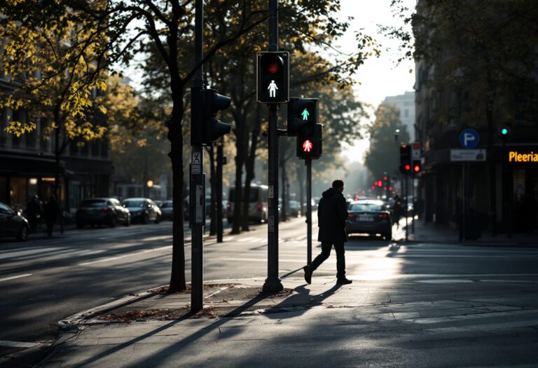 Proposta semaforo pedonale viale Serra