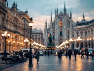 Manifestazione dei lavoratori Awp a Milano per diritti