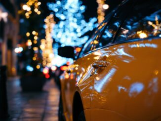 Taxi coinvolto in una rapina durante la notte di Natale