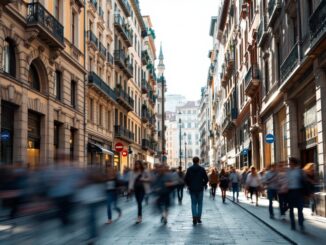 Scene di una rissa violenta a Milano con sei feriti