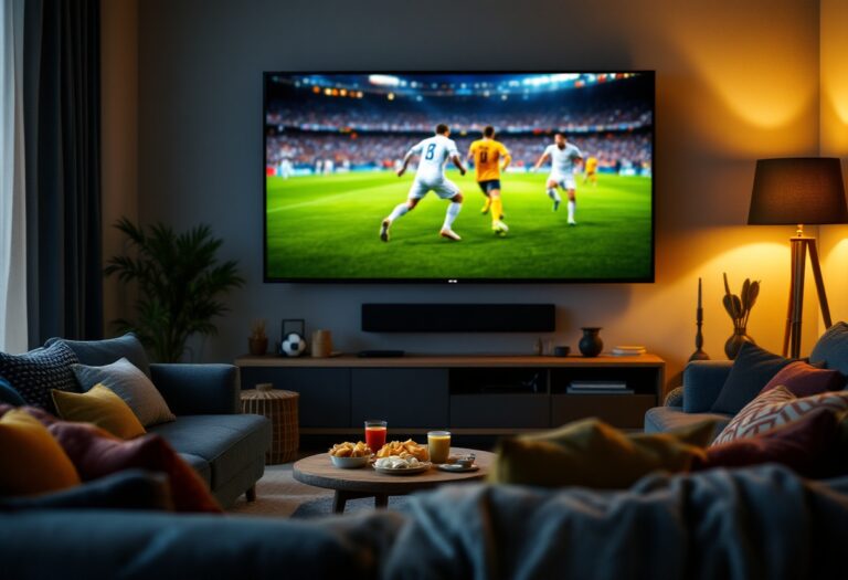 Segui il Calcio in TV e Streaming Oggi