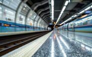 Immagine della metropolitana di Milano dopo un incidente tragico